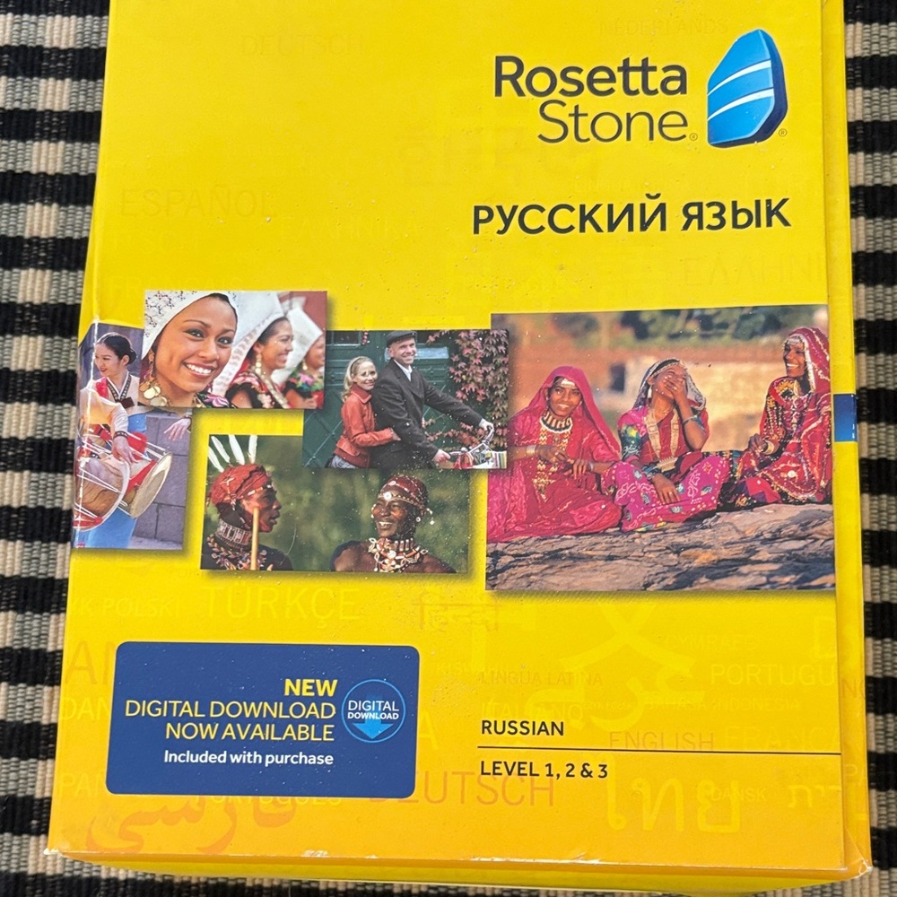 Russian Language Learning CD - Yellow